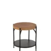 Stolik kawowy VONI 45 cm woptyce drewna