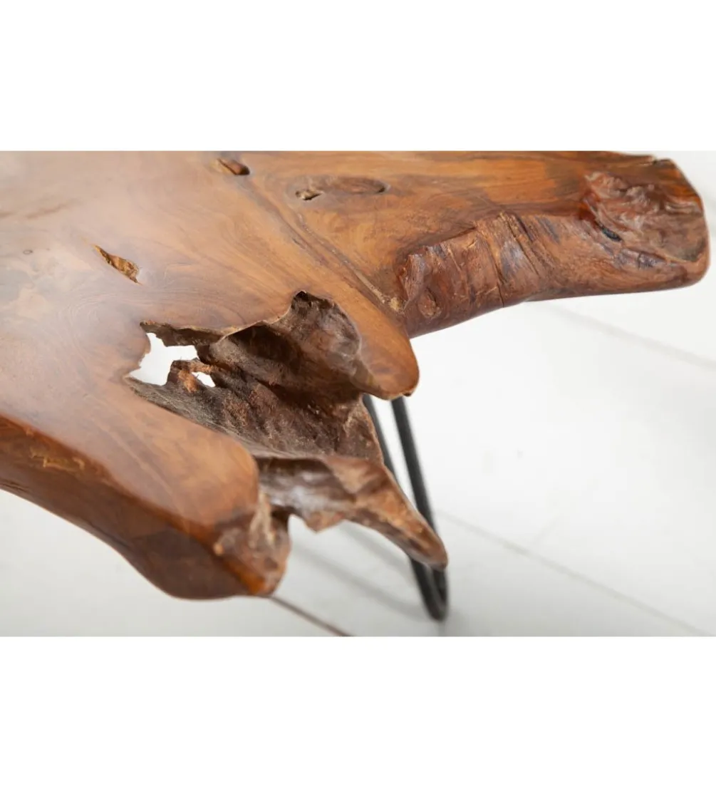 Stolik kawowy Wild drewno Teak