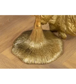 Stolik kawowy WILDLIFE PEACOCK 75 cm złoty