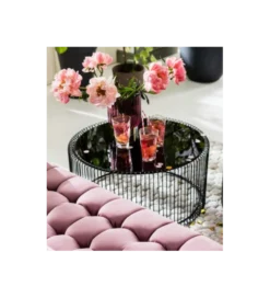 Stolik kawowy Wire SET 2 czarny