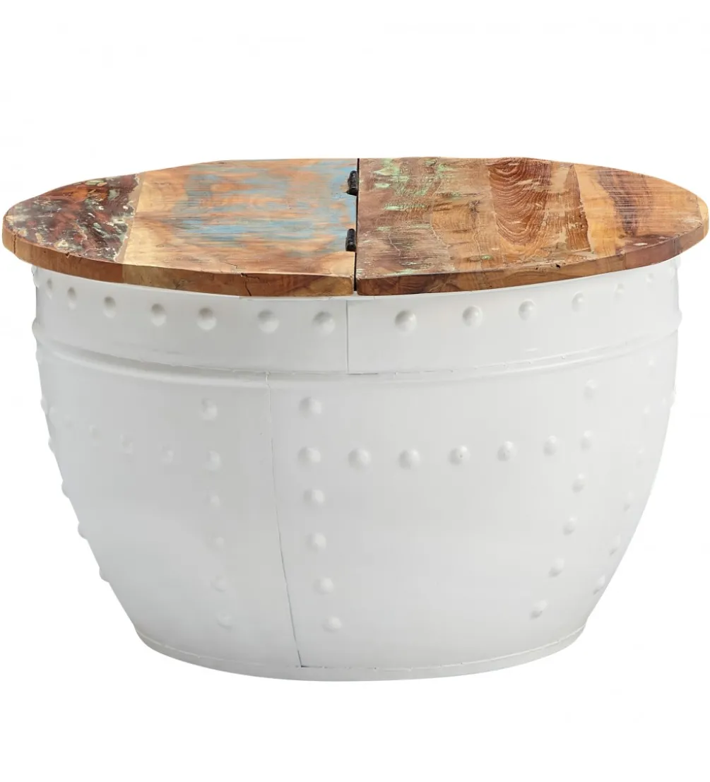 Stolik kawowy WOHNLING 60 cm drewno mango
