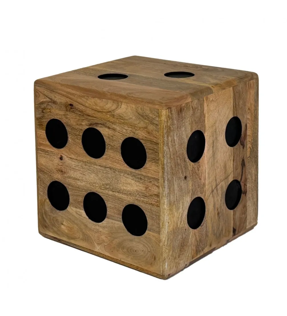 Stolik kawowy WOHNLING 41 cm drewno mango