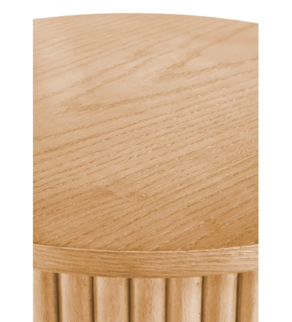 Stolik kawowy WOODY 80 cm naturalny