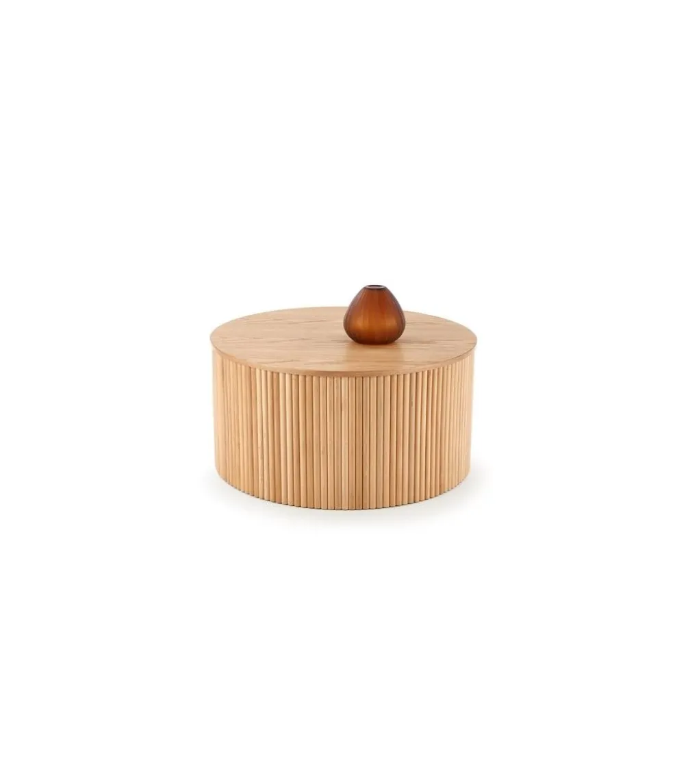 Stolik kawowy WOODY 80 cm naturalny