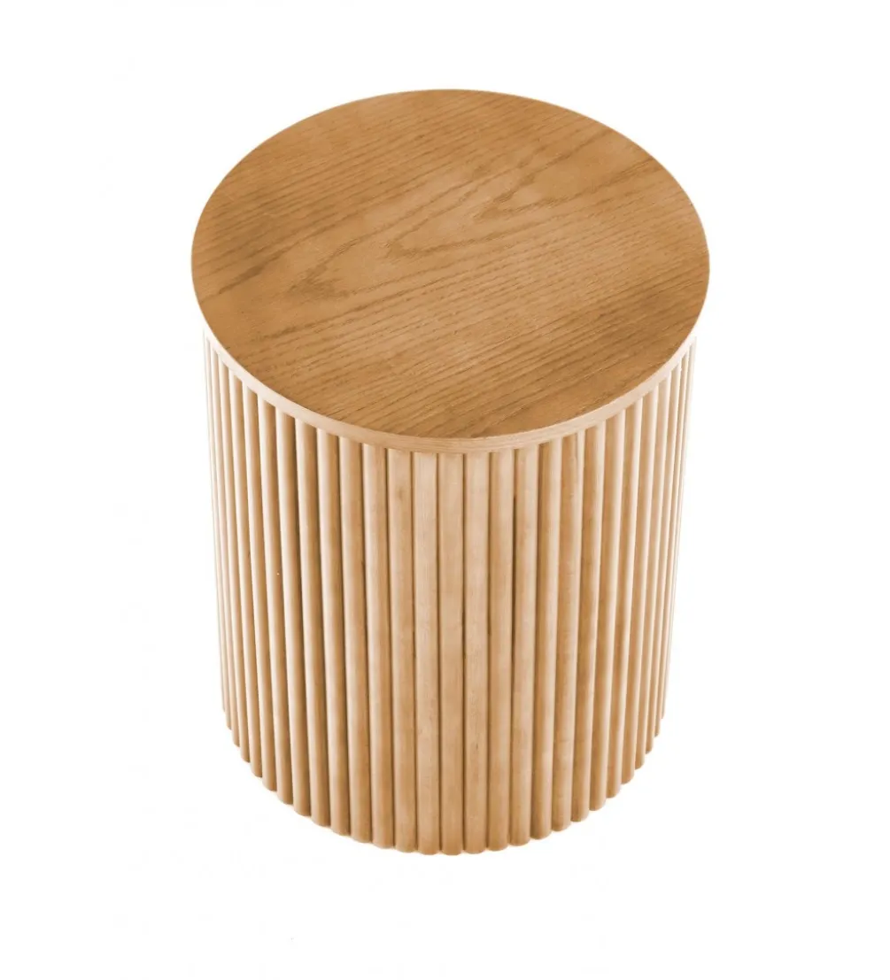 Stolik kawowy WOODY 40 cm naturalny