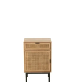 Stolik nocny BASONOT 70 cm naturalny