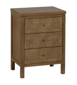 Stolik nocny BRAYAN 66 cm naturalny