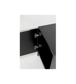 Stolik nocny CARINO 50 cm srebrna