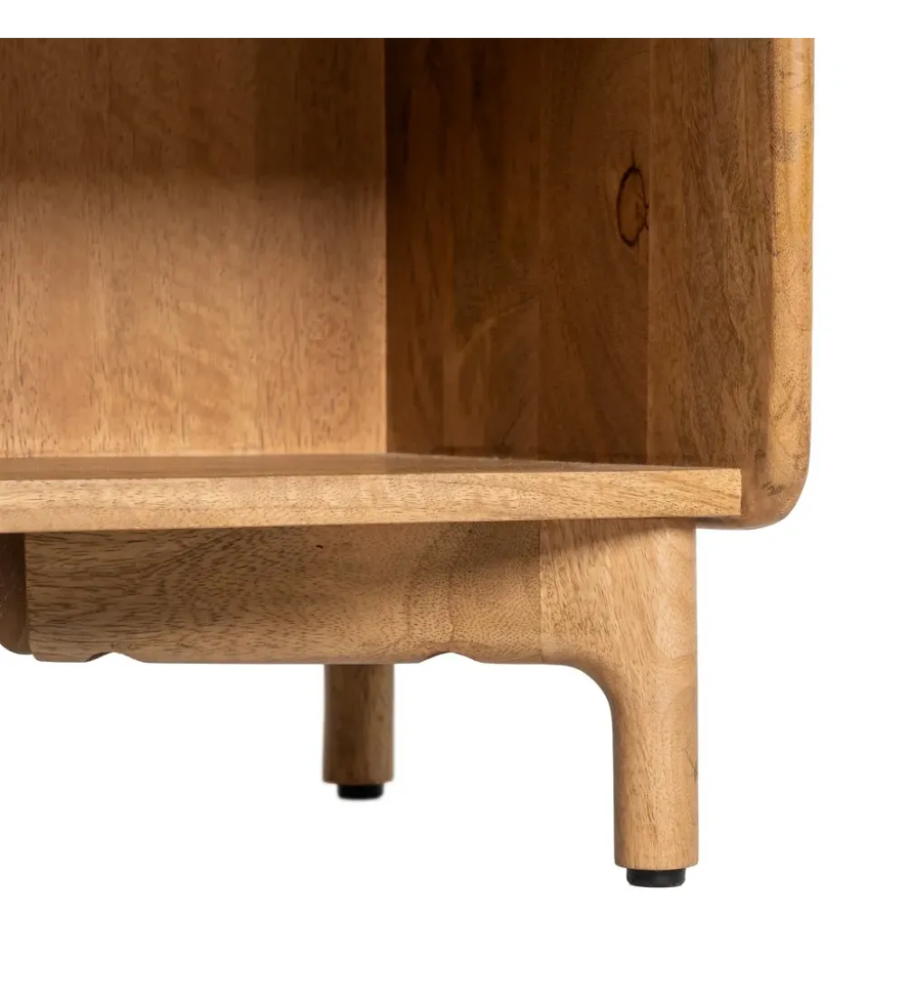 Stolik nocny GALT 50 cm drewno mango naturalny
