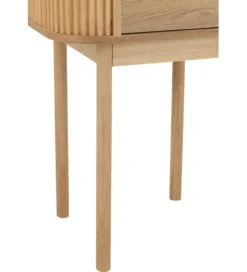 Stolik nocny GEZA 67 cm naturalny