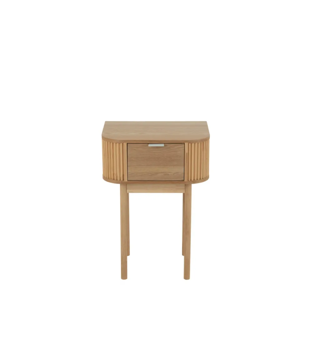 Stolik nocny GEZA 67 cm naturalny