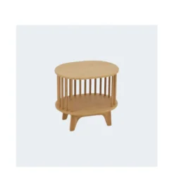 Stolik nocny LIVE 46 cm bambus naturalny