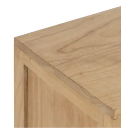 Stolik nocny MEGANY 65 cm drewno mindi