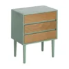 Stolik nocny MESTARONY 62 cm naturalny zielony