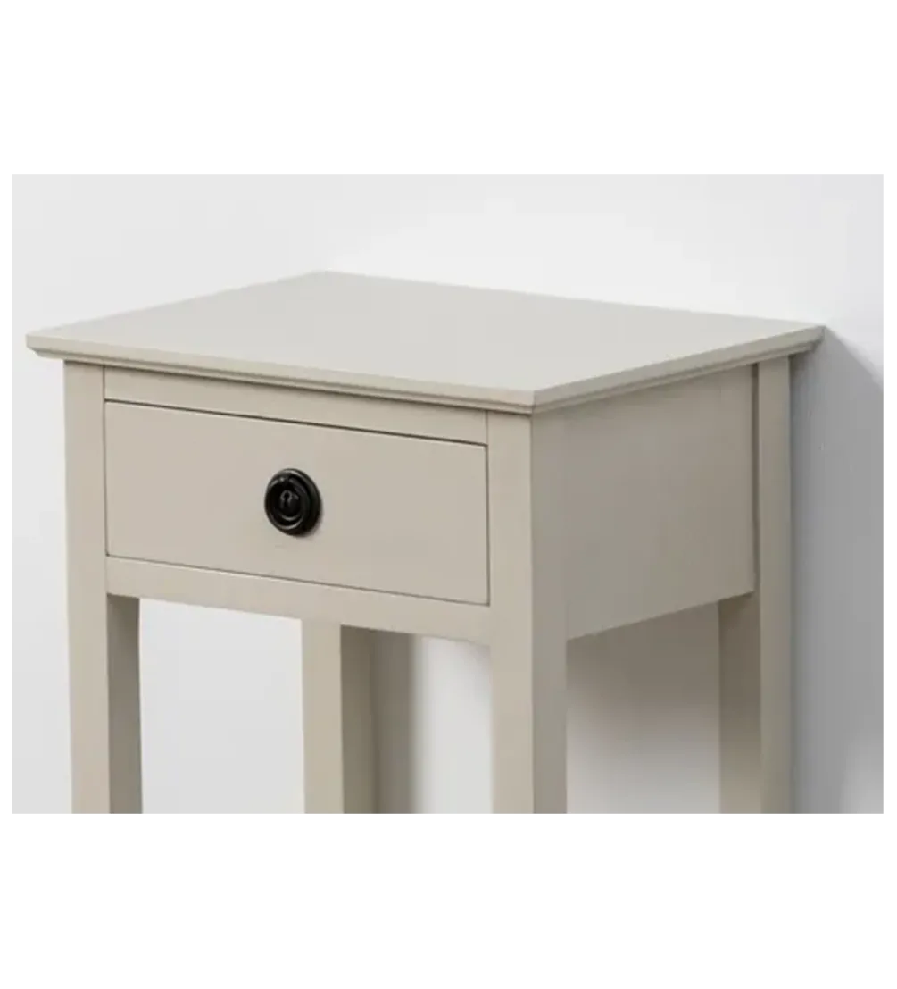 Stolik nocny REID 40 cm jasnoszary
