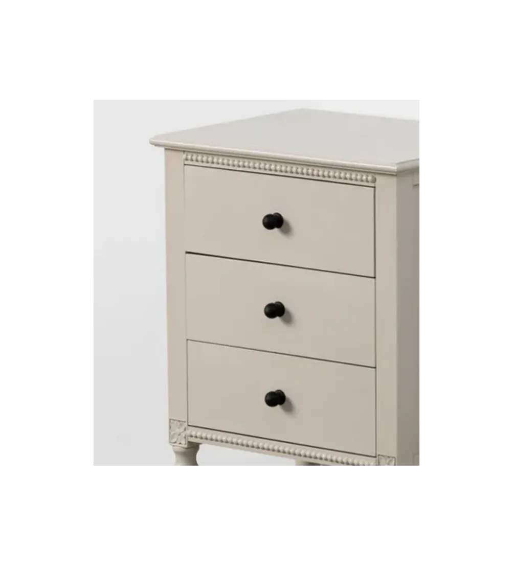 Stolik nocny REID 43 cm jasnoszary