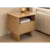 Stolik nocny SAVOY 50 cm kolor trawertynu