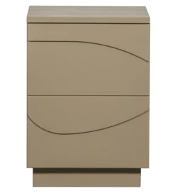 Stolik nocny TEO 50 cm drewno sosny mud