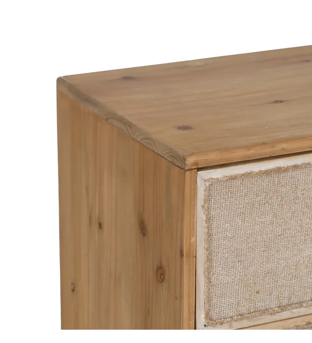 Stolik nocny WARTUM 76 cm naturalny
