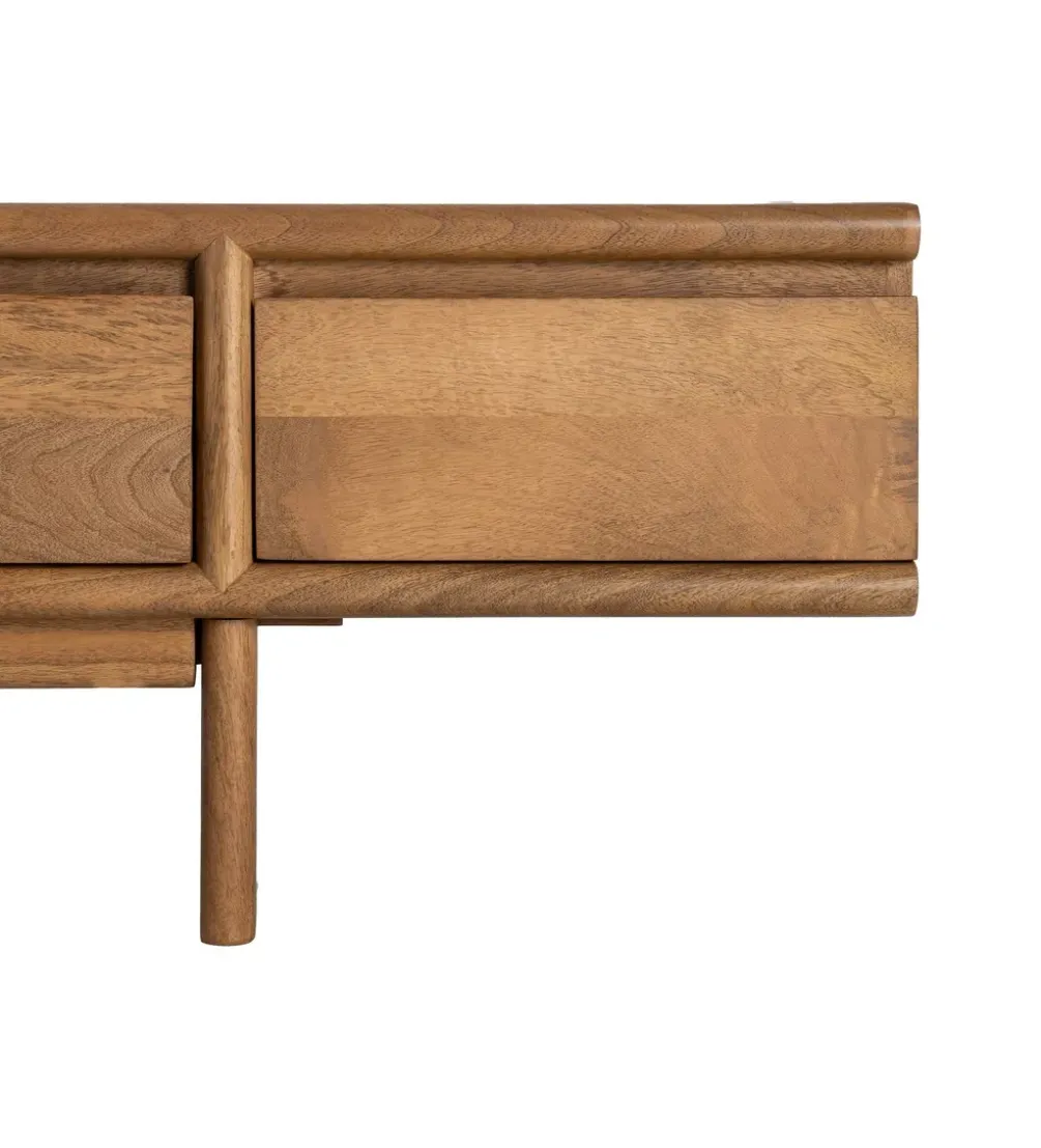 Stolik pod TV AGONNY 180 cm drewno mango