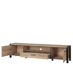 Stolik Pod TV AKTIV 210 cm w optyce dąb Taurus