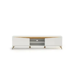 Stolik pod TV ALADYN 200 cm biały