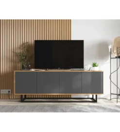 Stolik pod Tv Apollo B 150 cm antracytowy