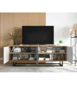 Stolik pod Tv Apollo B 150 cm antracytowy