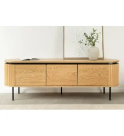 Stolik pod TV ATELIER 160 cm kolor naturalnego dębu