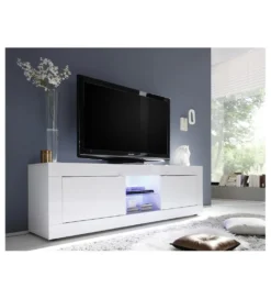 Stolik pod TV BASIC 180 cm biały