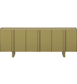 Stolik pod TV BASU 152 cm drewno sosny moss