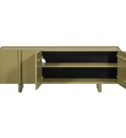 Stolik pod TV BASU 152 cm drewno sosny moss