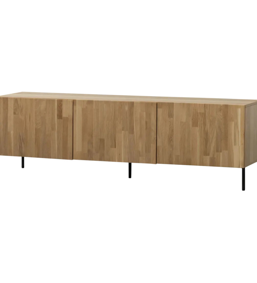 Stolik pod TV BONO 180 cm drewno jesion naturalny