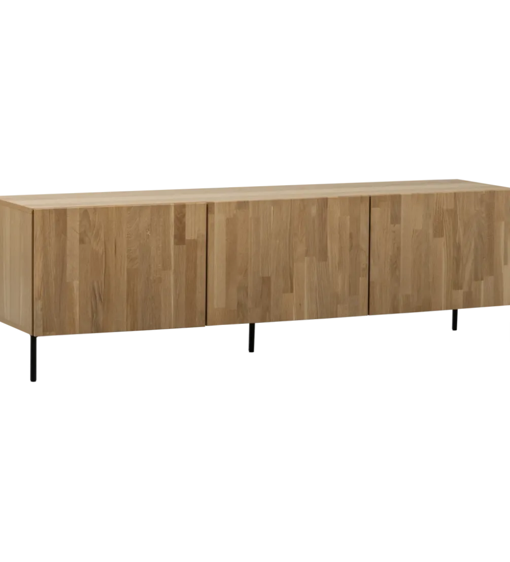Stolik pod TV BONO 180 cm drewno jesion naturalny
