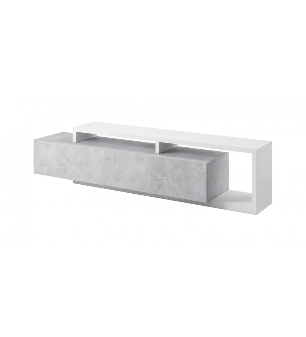 Stolik pod TV BOTA 219 cm w optyce betonu
