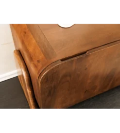 Stolik pod TV BRASIL 160 cm drewno mango brązowy