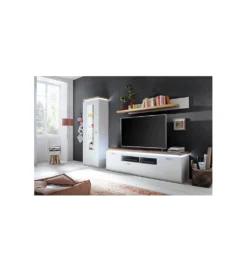 Stolik pod TV CALI 196 cm biały