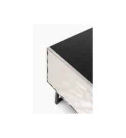Stolik pod TV CARINO 150 cm srebrna
