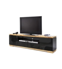 Stolik pod TV CHIARO 200 Cm Czarny