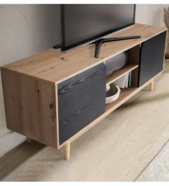 Stolik pod TV CYRUS 150 cm w optyce dębu