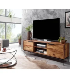 Stolik pod TV ELCANTO 147 cm drewno sheesham
