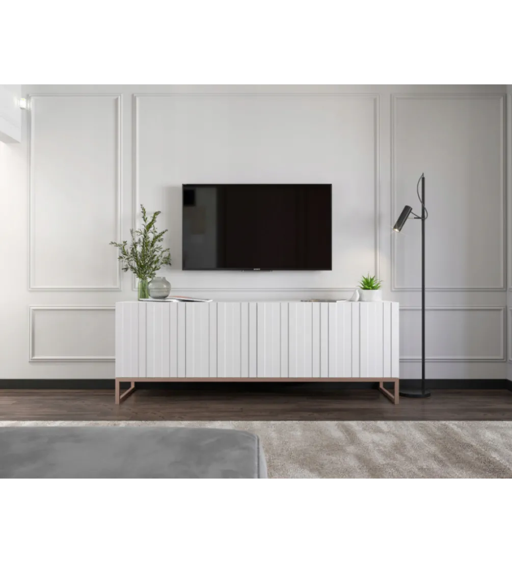Stolik pod Tv ELPIS 150 cm biały