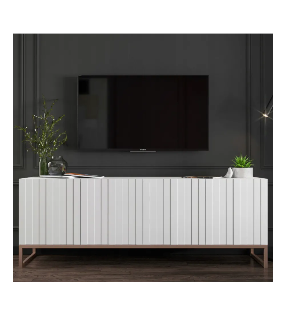 Stolik pod Tv ELPIS 150 cm biały