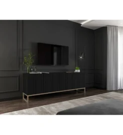 Stolik pod Tv ELPIS 150 cm czarny