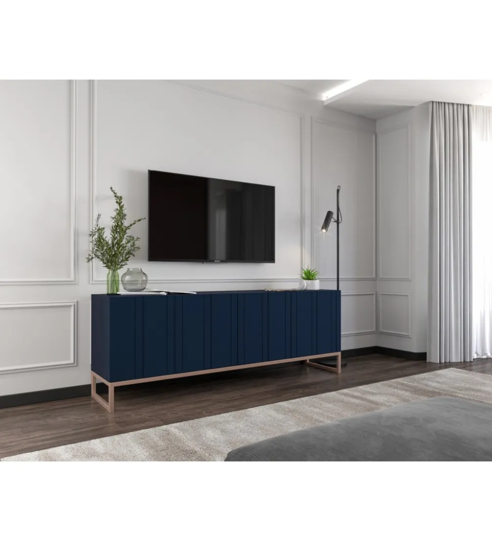 Stolik pod Tv ELPIS 150 cm granatowy