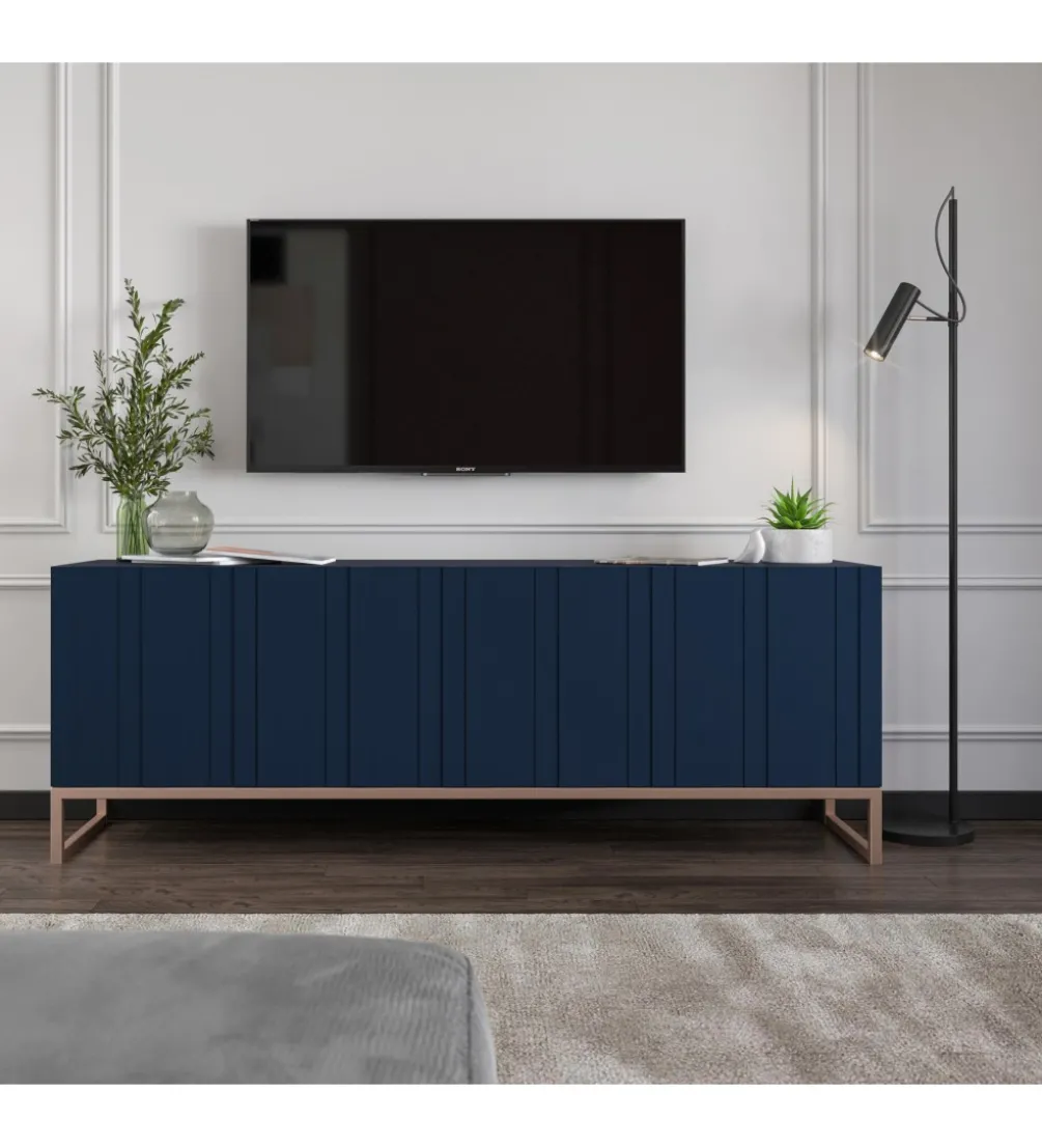 Stolik pod Tv ELPIS 150 cm granatowy