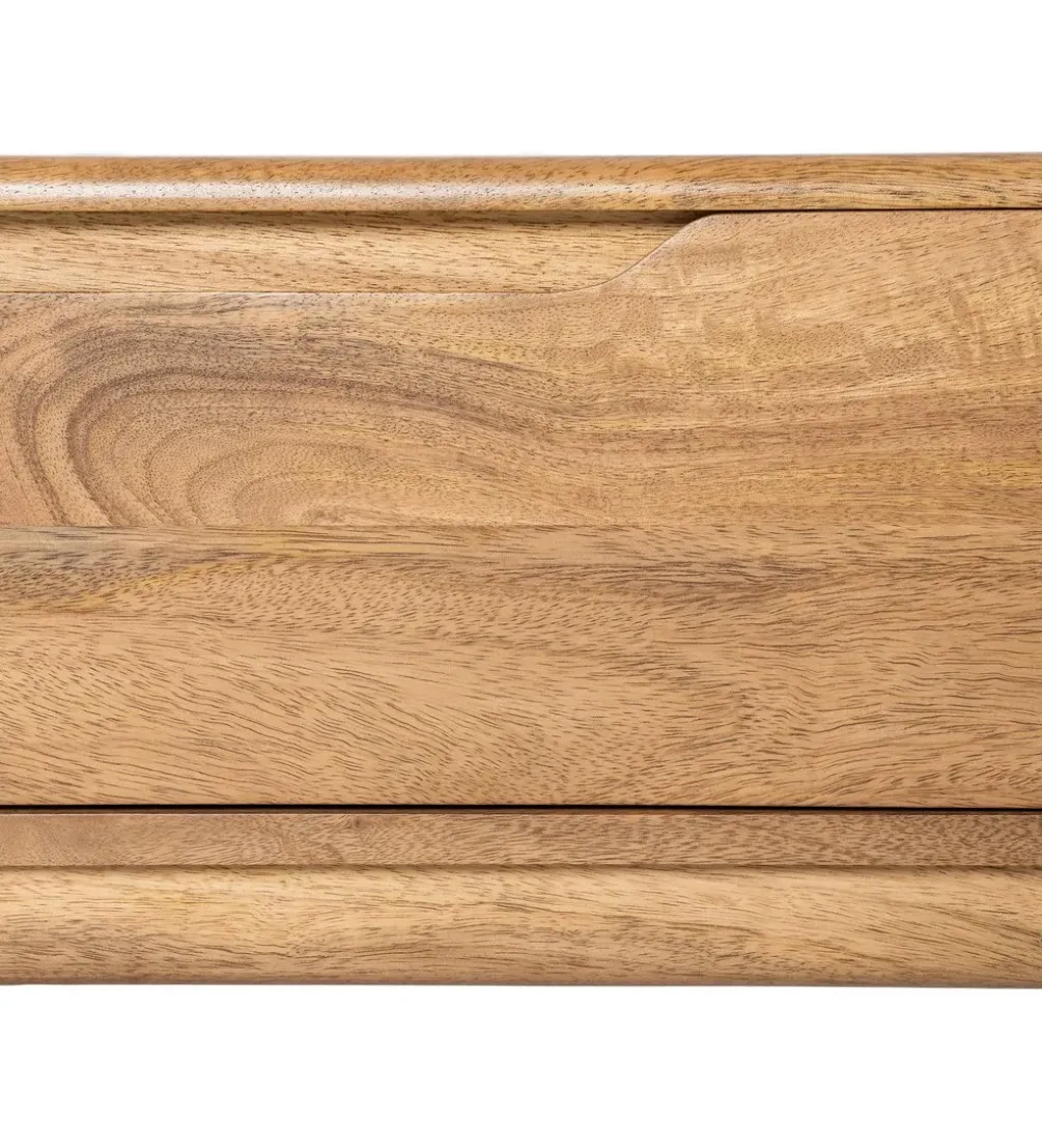 Stolik pod TV GALT 160 cm drewno mango naturalny niższy