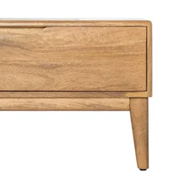 Stolik pod TV GALT 160 cm drewno mango naturalny niższy