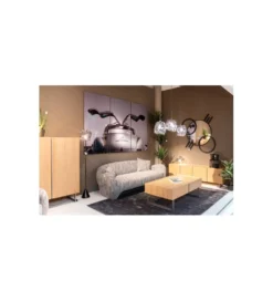 Stolik pod TV GIULIO 180 x 55 cm naturalny