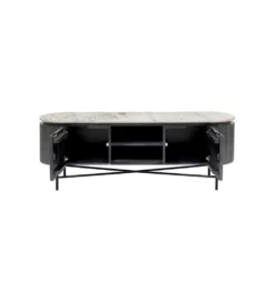 Stolik pod TV Glenn 150 cm antracytowy